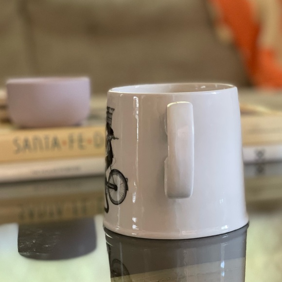 Florence Balducci “B” Animal Alphabet Monogram Mug Bicycle Girl - Picture 4 of 9